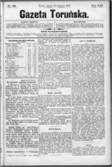 Gazeta Toruńska 1887, R. 21 nr 88