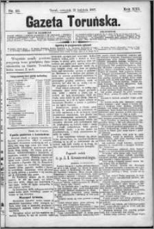 Gazeta Toruńska 1887, R. 21 nr 90