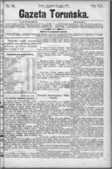 Gazeta Toruńska 1887, R. 21 nr 115