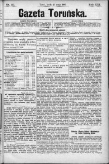 Gazeta Toruńska 1887, R. 21 nr 117