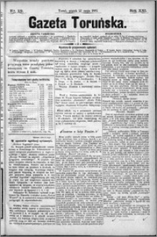 Gazeta Toruńska 1887, R. 21 nr 119