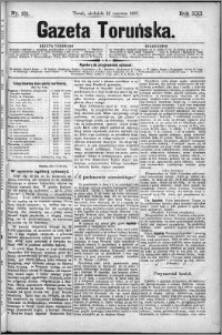 Gazeta Toruńska 1887, R. 21 nr 131