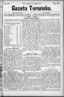 Gazeta Toruńska 1887, R. 21 nr 134