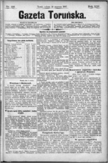Gazeta Toruńska 1887, R. 21 nr 136