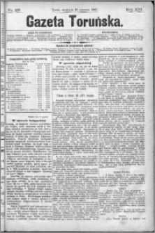 Gazeta Toruńska 1887, R. 21 nr 137