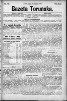 Gazeta Toruńska 1887, R. 21 nr 142