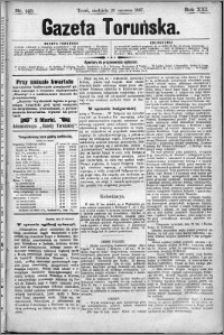 Gazeta Toruńska 1887, R. 21 nr 143