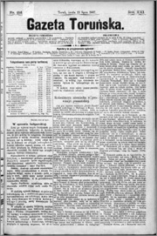 Gazeta Toruńska 1887, R. 21 nr 156
