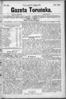 Gazeta Toruńska 1887, R. 21 nr 157