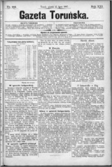 Gazeta Toruńska 1887, R. 21 nr 158