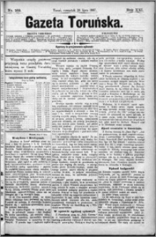 Gazeta Toruńska 1887, R. 21 nr 169