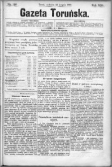 Gazeta Toruńska 1887, R. 21 nr 190