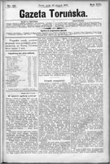 Gazeta Toruńska 1887, R. 21 nr 192