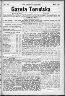 Gazeta Toruńska 1887, R. 21 nr 193