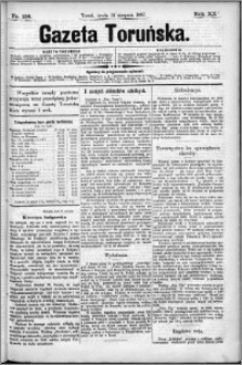 Gazeta Toruńska 1887, R. 21 nr 198