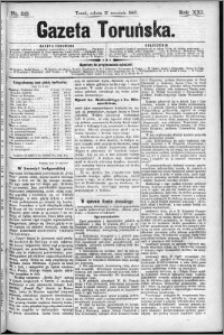 Gazeta Toruńska 1887, R. 21 nr 213