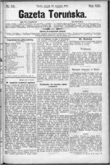 Gazeta Toruńska 1887, R. 21 nr 215