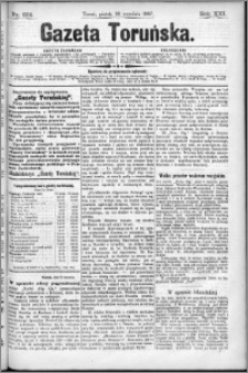 Gazeta Toruńska 1887, R. 21 nr 224