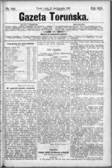Gazeta Toruńska 1887, R. 21 nr 240
