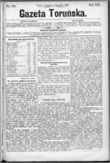Gazeta Toruńska 1887, R. 21 nr 255