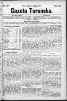 Gazeta Toruńska 1887, R. 21 nr 262
