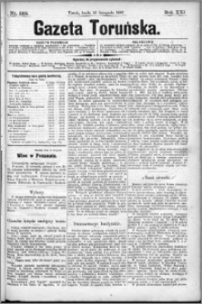 Gazeta Toruńska 1887, R. 21 nr 263