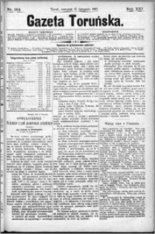 Gazeta Toruńska 1887, R. 21 nr 264