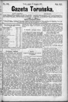 Gazeta Toruńska 1887, R. 21 nr 265