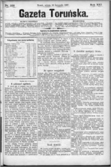 Gazeta Toruńska 1887, R. 21 nr 266
