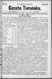 Gazeta Toruńska 1887, R. 21 nr 271