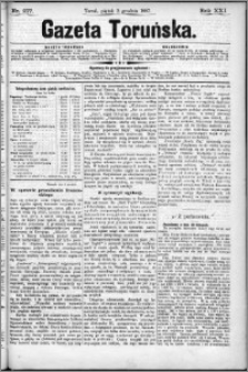 Gazeta Toruńska 1887, R. 21 nr 277