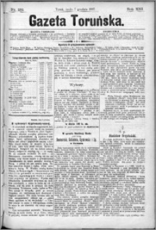 Gazeta Toruńska 1887, R. 21 nr 281