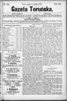 Gazeta Toruńska 1887, R. 21 nr 287