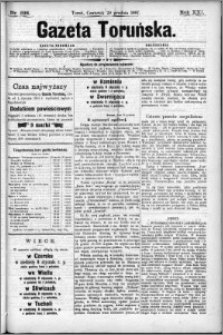 Gazeta Toruńska 1887, R. 21 nr 298