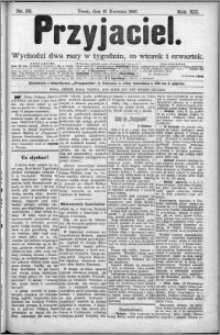 Przyjaciel : pismo dla ludu 1887 nr 29