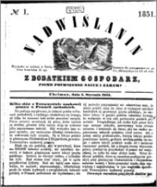 Nadwiślanin, 1851.01.01 R. 2 nr 1