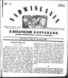 Nadwiślanin, 1851.01.15 R. 2 nr 3