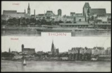 Toruń – panorama od strony Wisły