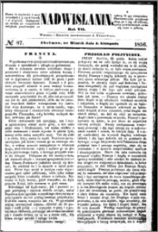 Nadwiślanin, 1856.11.04 R. 7 nr 87