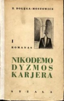 Nikodemo Dyzmos Karjera : romanas. 1
