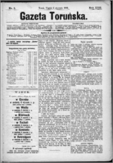 Gazeta Toruńska 1888, R. 22 nr 5