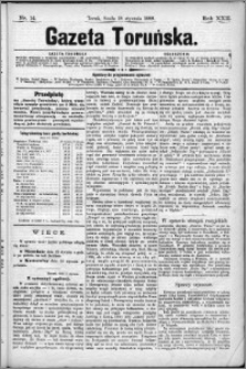 Gazeta Toruńska 1888, R. 22 nr 14