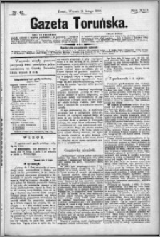 Gazeta Toruńska 1888, R. 22 nr 42