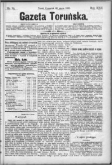 Gazeta Toruńska 1888, R. 22 nr 74