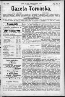 Gazeta Toruńska 1888, R. 22 nr 228