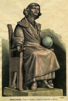 Posąg Mikołaja Kopernika autorstwa Teodora Rygiera w Rzymie