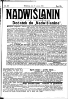 Nadwiślanin. Gazeta Ziemi Chełmińskiej, 1925.04.15 R. 7 nr 30