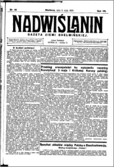 Nadwiślanin. Gazeta Ziemi Chełmińskiej, 1925.05.06 R. 7 nr 36