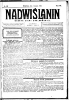 Nadwiślanin. Gazeta Ziemi Chełmińskiej, 1925.08.01 R. 7 nr 60