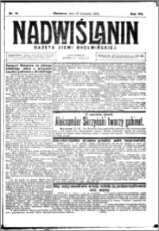 Nadwiślanin. Gazeta Ziemi Chełmińskiej, 1925.11.18 R. 7 nr 91